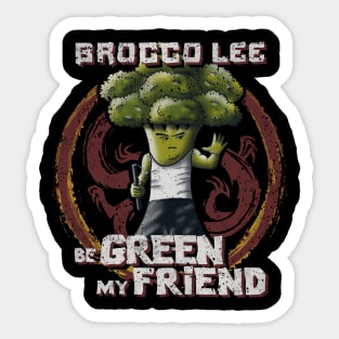 Brocco Lee Sticker